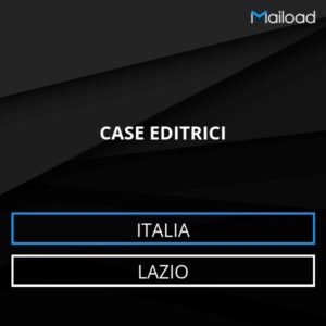 Database Email CASE EDITRICI (Lazio – Italia)