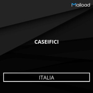 Database Email CASEIFICI (Italia)