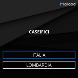 Database Email CASEIFICI (Lombardia – Italia)