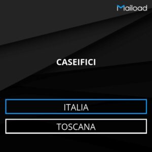 Database Email CASEIFICI (Toscana – Italia)