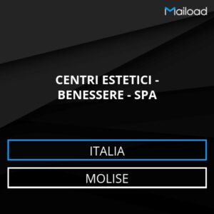 Database Email CENTRI ESTETICI – BENESSERE – SPA (Molise – Italia)