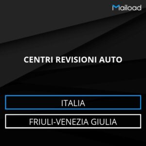 Database Email CENTRI REVISIONI AUTO (Friuli-Venezia Giulia – Italia)