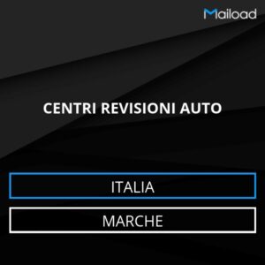 Database Email CENTRI REVISIONI AUTO (Marche – Italia)