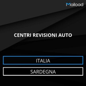 Database Email CENTRI REVISIONI AUTO (Sardegna – Italia)