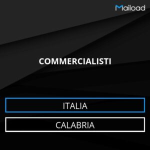 Database Email COMMERCIALISTI (Calabria – Italia)