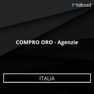 Database Email COMPRO ORO – Agenzie (Italia)