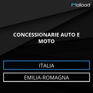 Database Email CONCESSIONARIE AUTO E MOTO (Emilia-Romagna – Italia)