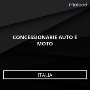 Database Email CONCESSIONARIE AUTO E MOTO (Italia)
