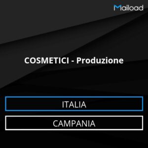 Database Email COSMETICI – Produzione (Campania – Italia)