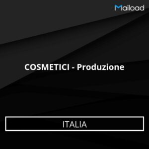 Database Email COSMETICI – Produzione (Italia)