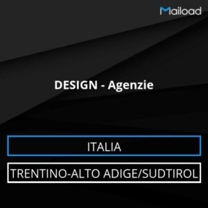 Database Email DESIGN – Agenzie (Trentino-Alto Adige/Sudtirol – Italia)