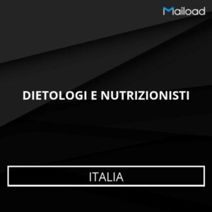Database Email DIETOLOGI E NUTRIZIONISTI (Italia)