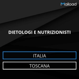 Database Email DIETOLOGI E NUTRIZIONISTI (Toscana – Italia)