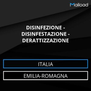 Database Email DISINFEZIONE – DISINFESTAZIONE – DERATTIZZAZIONE (Emilia-Romagna – Italia)