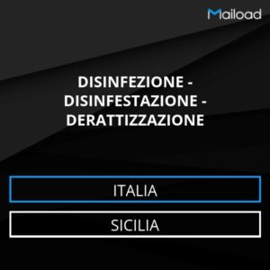 Database Email DISINFEZIONE – DISINFESTAZIONE – DERATTIZZAZIONE (Sicilia – Italia)