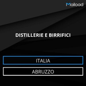 Database Email DISTILLERIE E BIRRIFICI (Abruzzo – Italia)