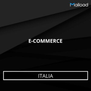 Database Email E-COMMERCE (Italia)