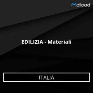 Database Email EDILIZIA – Materiali (Italia)