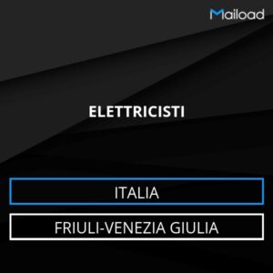 Database Email ELETTRICISTI (Friuli-Venezia Giulia – Italia)