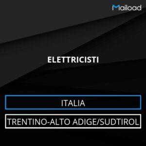 Database Email ELETTRICISTI (Trentino-Alto Adige/Sudtirol – Italia)