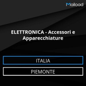 Database Email ELETTRONICA – Accessori e Apparecchiature (Piemonte – Italia)