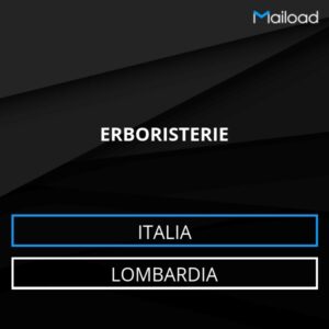 Database Email ERBORISTERIE (Lombardia – Italia)