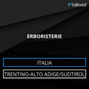 Database Email ERBORISTERIE (Trentino-Alto Adige/Sudtirol – Italia)