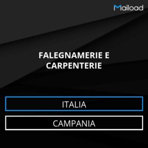 Database Email FALEGNAMERIE E CARPENTERIE (Campania – Italia)