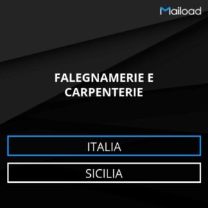 Database Email FALEGNAMERIE E CARPENTERIE (Sicilia – Italia)