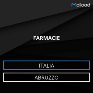 Database Email FARMACIE (Abruzzo – Italia)