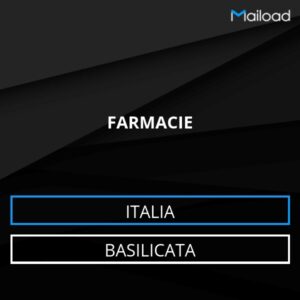 Database Email FARMACIE (Basilicata – Italia)