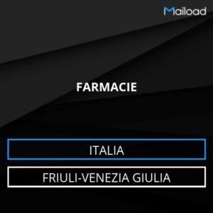 Database Email FARMACIE (Friuli-Venezia Giulia – Italia)