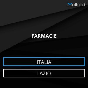 Database Email FARMACIE (Lazio – Italia)