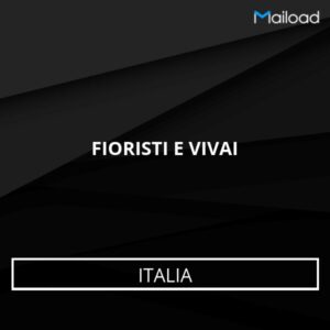 Database Email FIORISTI E VIVAI (Italia)