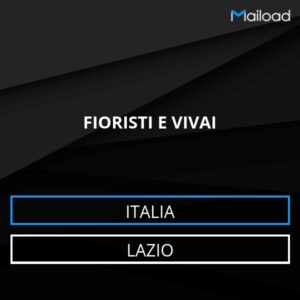 Database Email FIORISTI E VIVAI (Lazio – Italia)