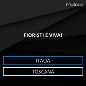 Database Email FIORISTI E VIVAI (Toscana – Italia)