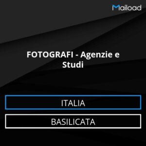 Database Email FOTOGRAFI – Agenzie e Studi (Basilicata – Italia)