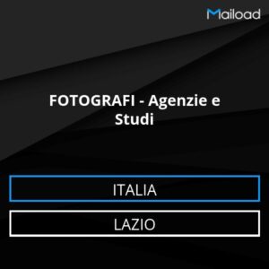 Database Email FOTOGRAFI – Agenzie e Studi (Lazio – Italia)