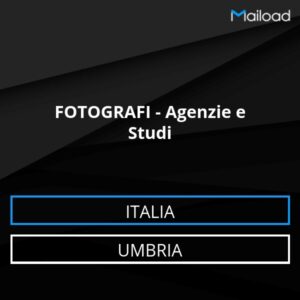 Database Email FOTOGRAFI – Agenzie e Studi (Umbria – Italia)