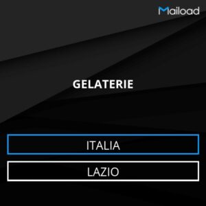 Database Email GELATERIE (Lazio – Italia)