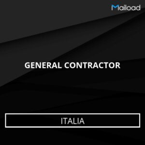 Database Email GENERAL CONTRACTOR (Italia)