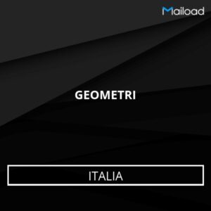 Database Email GEOMETRI (Italia)