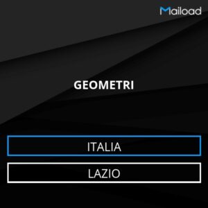 Database Email GEOMETRI (Lazio – Italia)