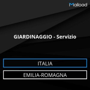 Database Email GIARDINAGGIO – Servizio (Emilia-Romagna – Italia)