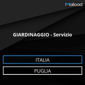Database Email GIARDINAGGIO – Servizio (Puglia – Italia)
