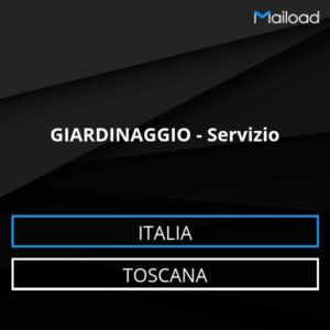 Database Email GIARDINAGGIO – Servizio (Toscana – Italia)