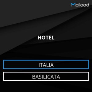 Database Email HOTEL (Basilicata – Italia)