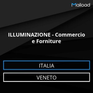 Database Email ILLUMINAZIONE – Commercio e Forniture (Veneto – Italia)