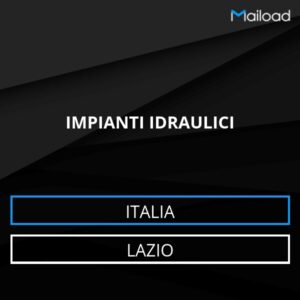 Database Email IMPIANTI IDRAULICI (Lazio – Italia)
