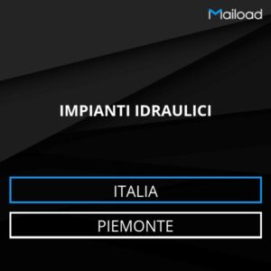 Database Email IMPIANTI IDRAULICI (Piemonte – Italia)